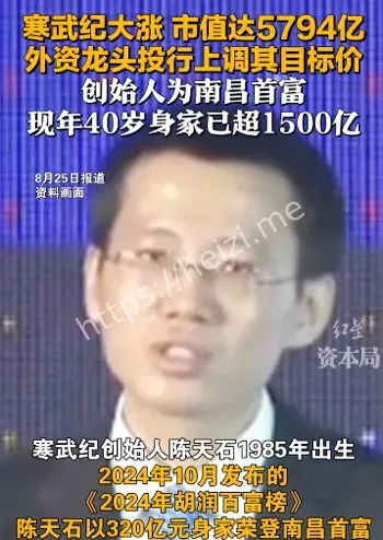 寒武纪股价