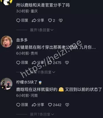 钟楚曦侯雯元恋情疑似终止