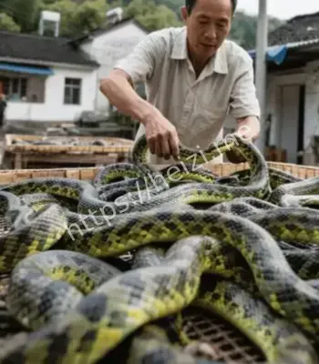 诡异蛇群围村梦境