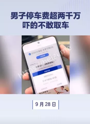 景区周边停车管理乱象