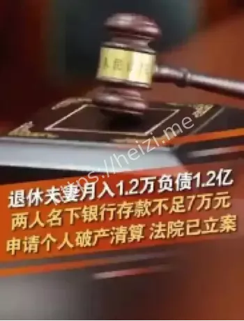 深圳退休夫妇欠债