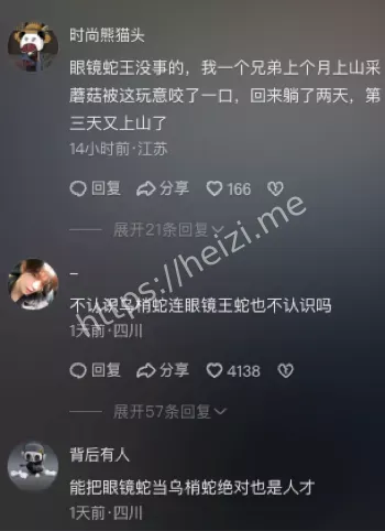 贵州男子被蛇咬