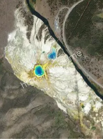 温泉同心圈绚烂