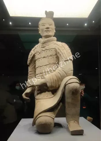 兵马俑景区国庆人山人海