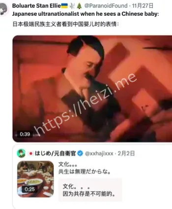 日本人网暴中国婴儿事件