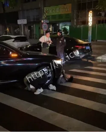 花都岭南路碾压事件