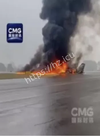 美国小飞机坠毁