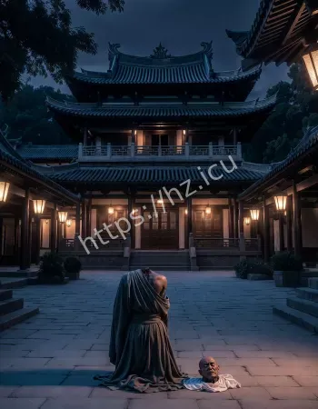 安徽迎江寺无头僧影