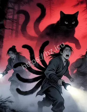 诡异黑影速度惊人