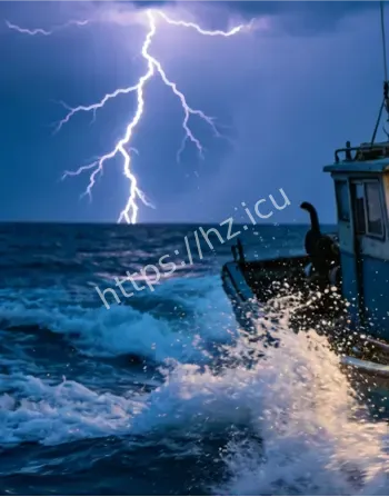 渔村深夜会黑影